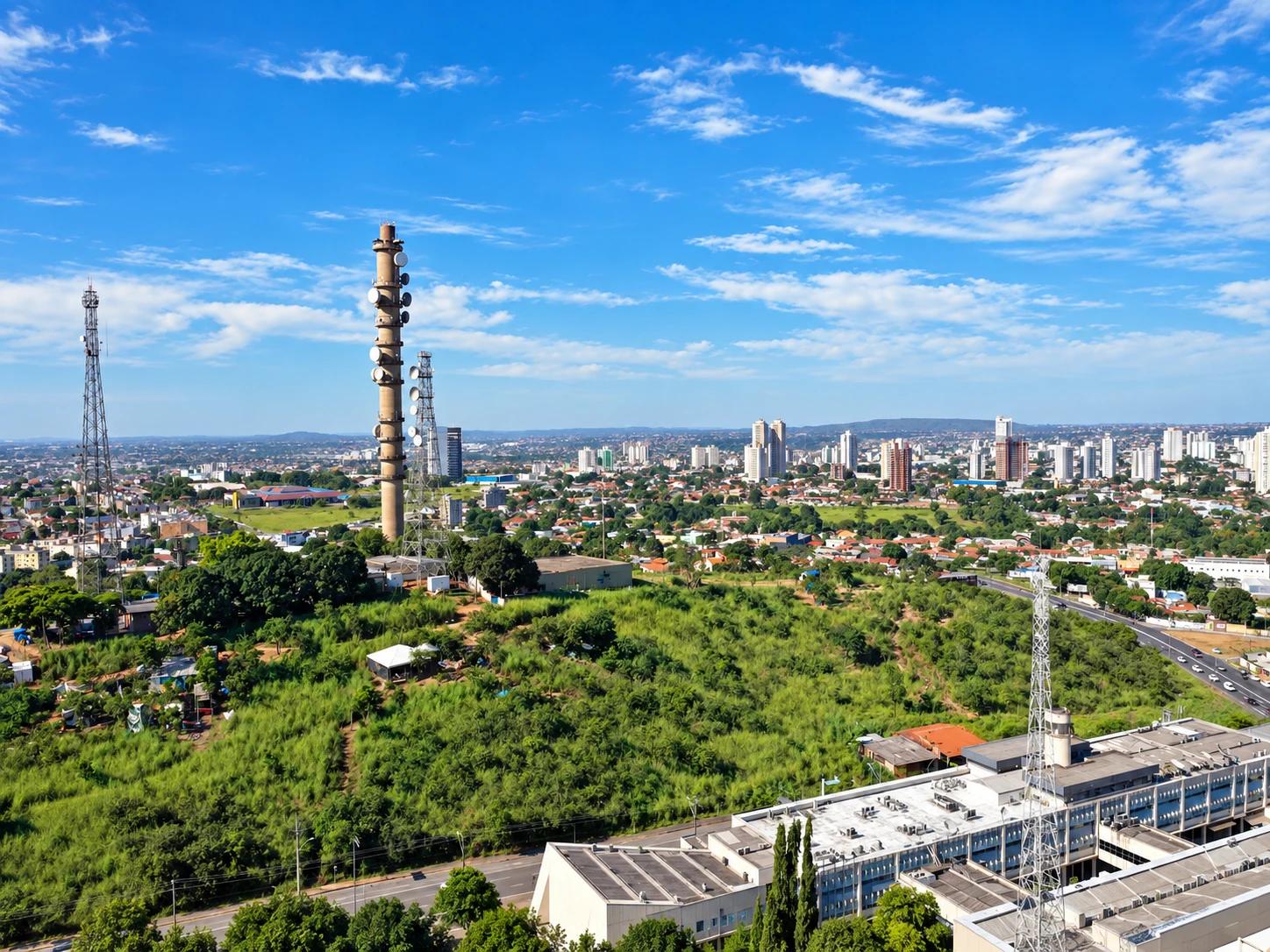 Vista do Serrinha, em Goiânia
