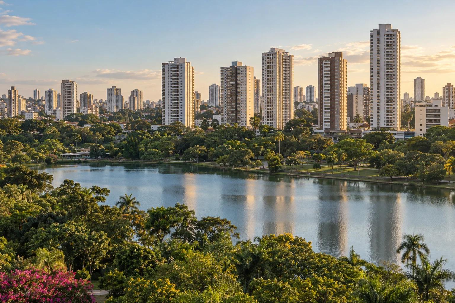 Imagem conceitual urbana de Goiânia