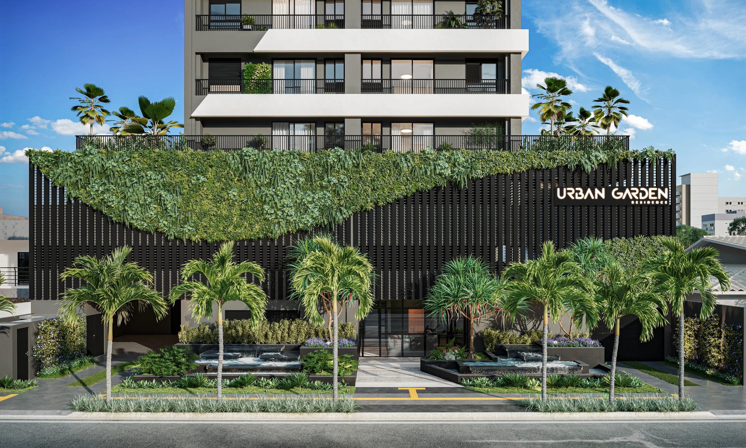 Urban Garden Residence - acesso ao edifício