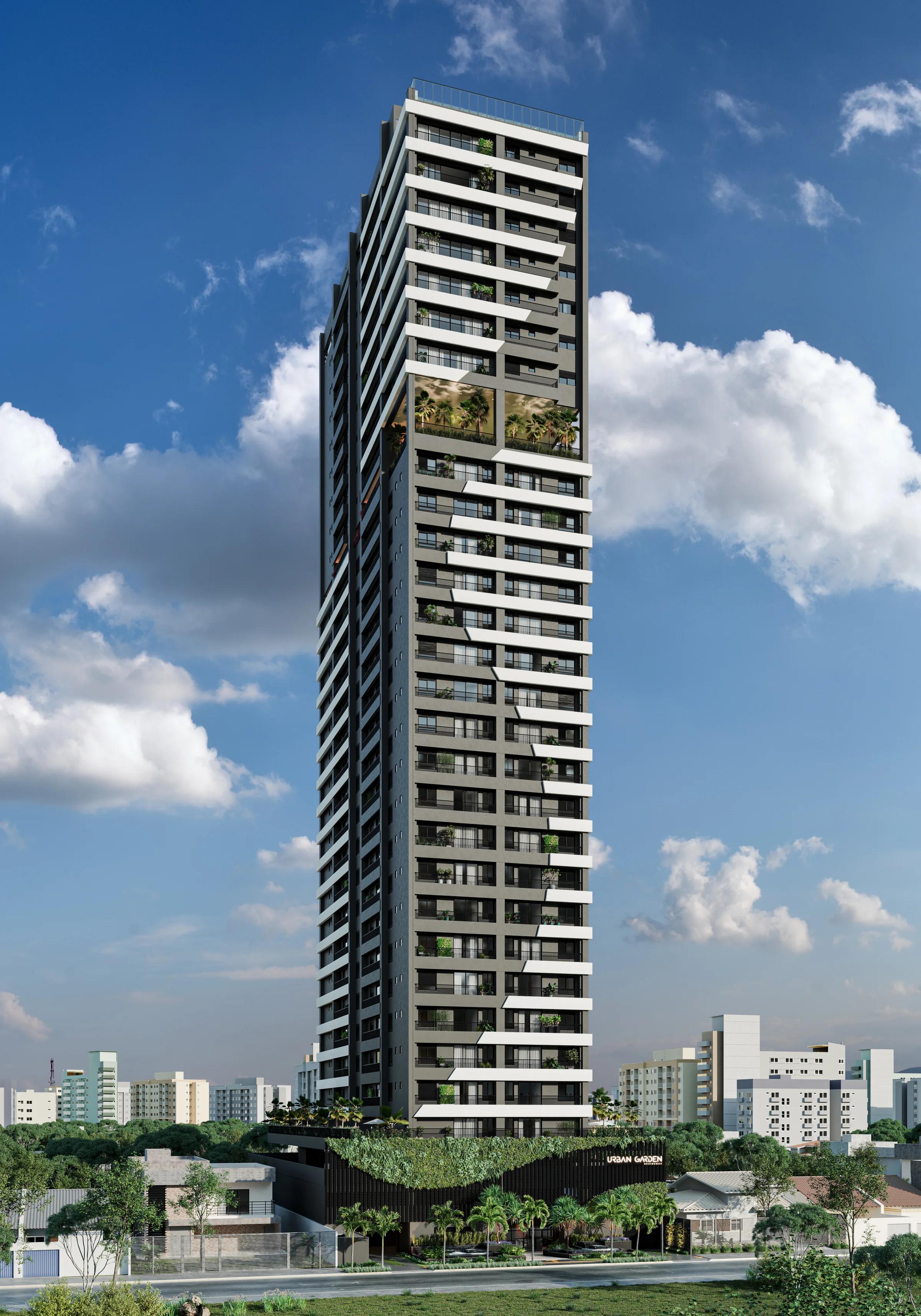 Urban Garden Residence - fachada frontal