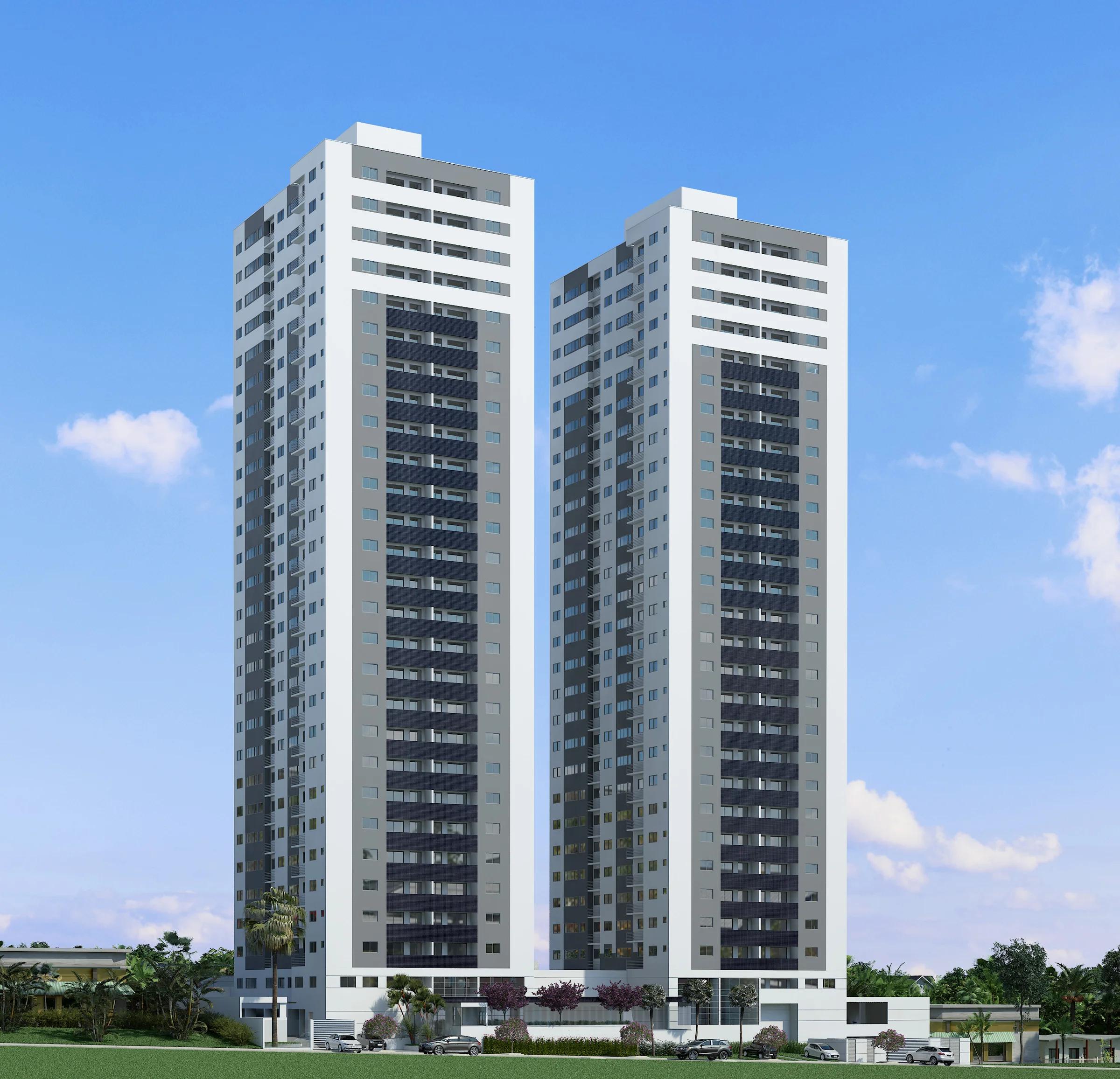 Residencial Spazio di Lourenzzo — fachada — Setor Vila Rosa