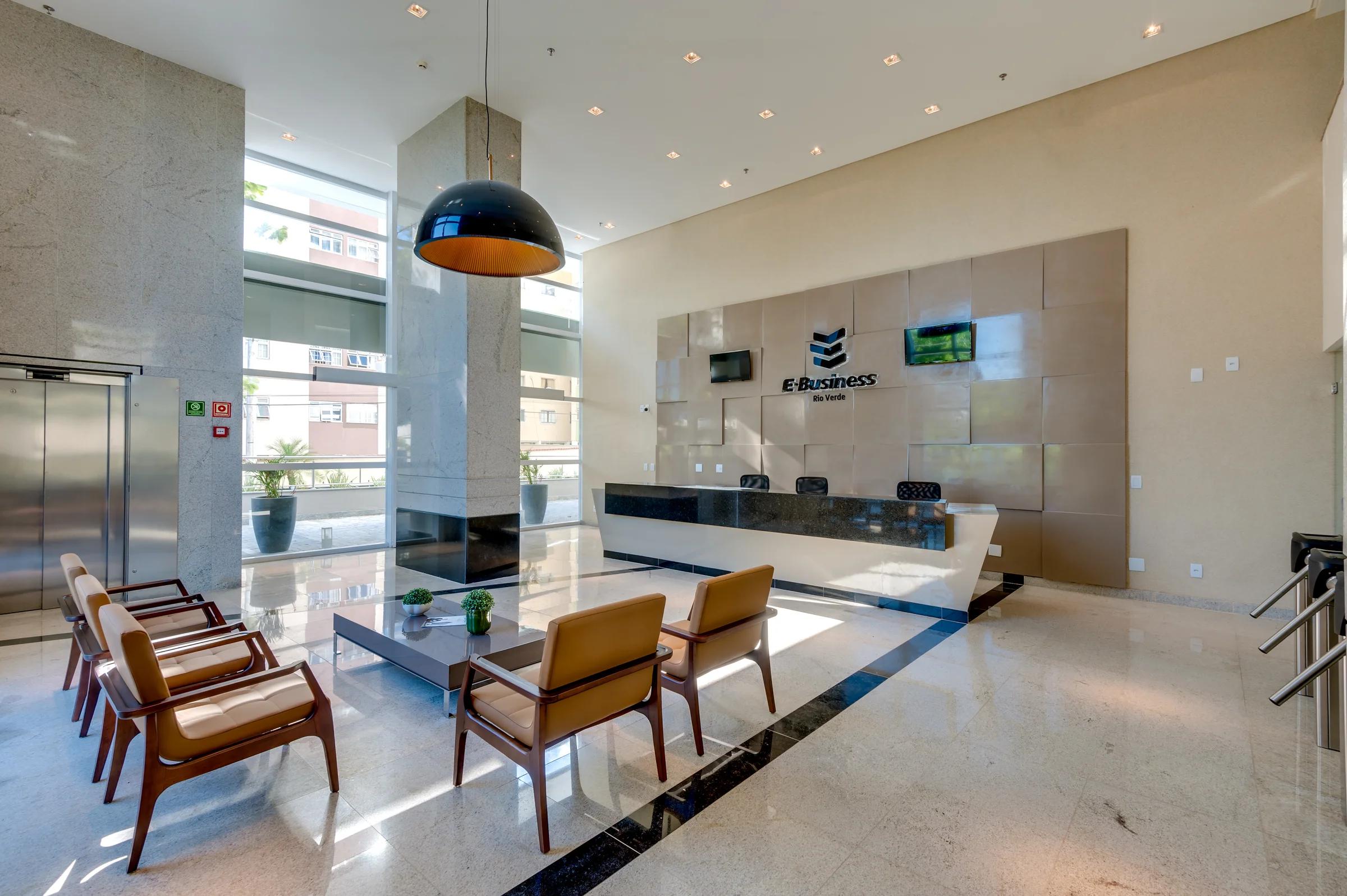Lobby do E-Business Rio Verde