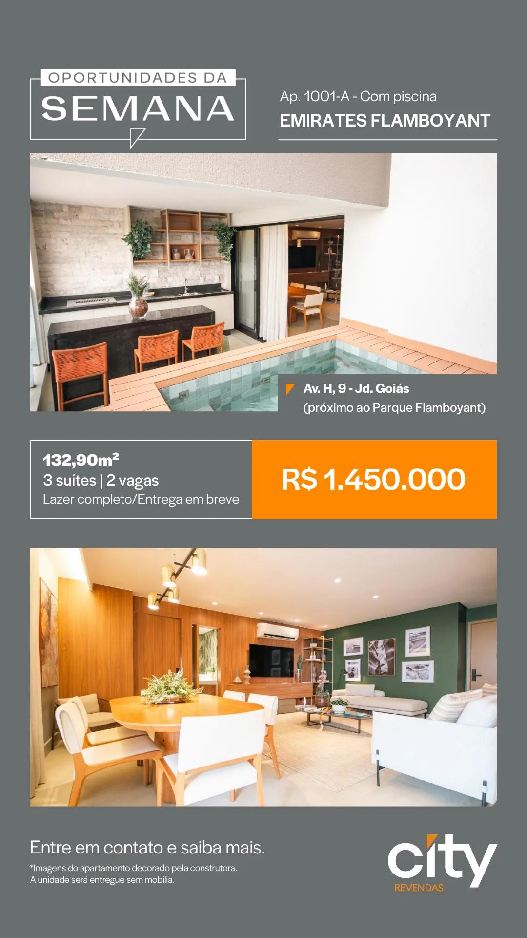 Emirates Flamboyant — Apartamento AP 1001A