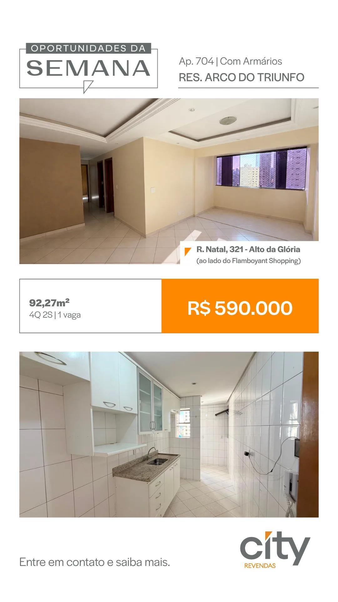 Ed. Arco do Triunfo — Apartamento AP 704