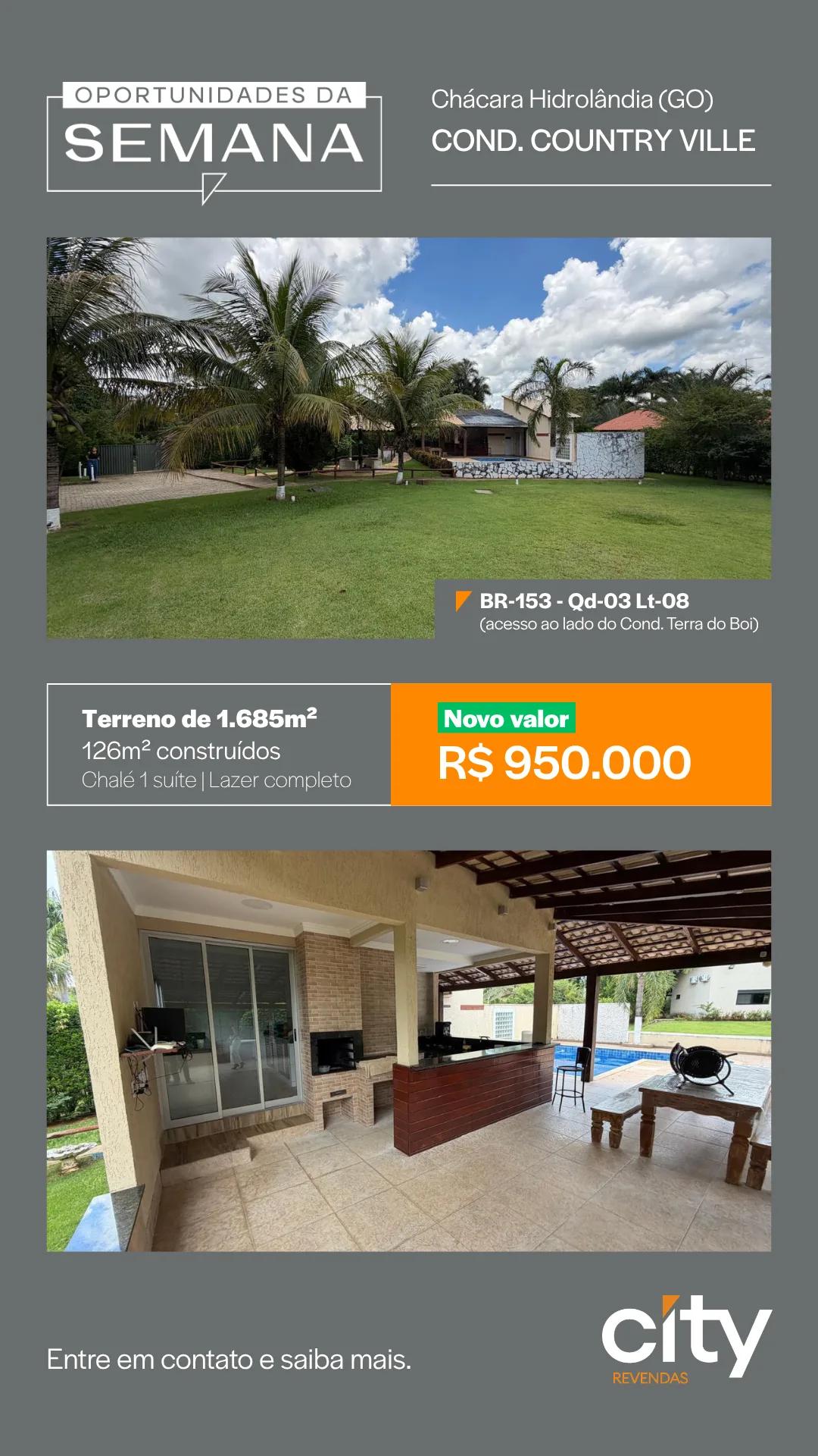 Cond. Country Ville — Casa QD.03 / LT.08