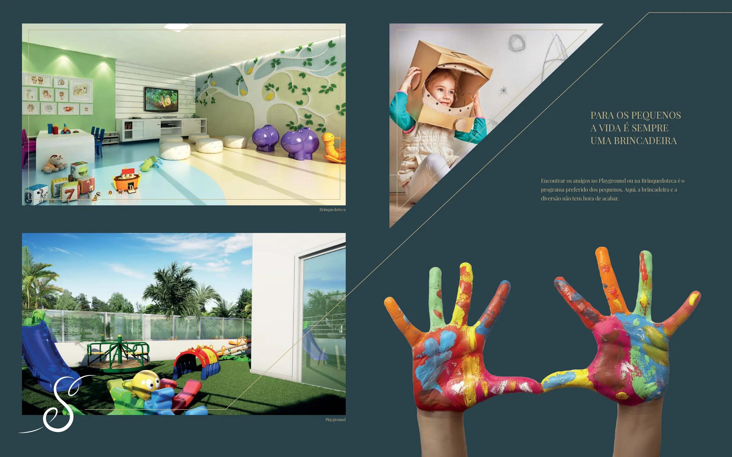 Brinquedoteca e playground