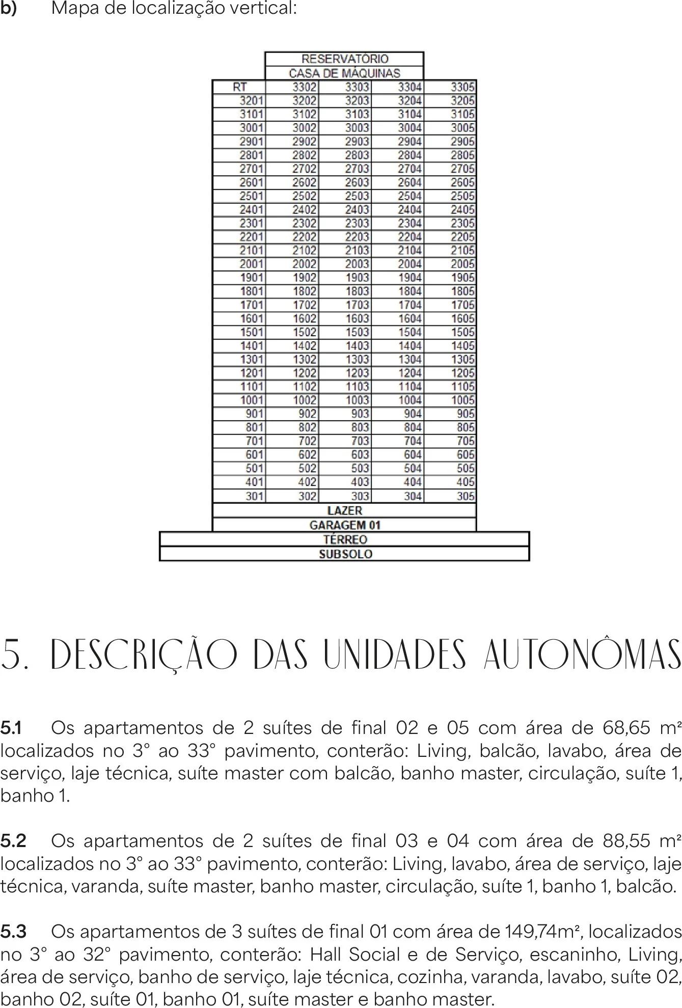 Planta — Apartamento 2 Suítes - 68m² — Final 02