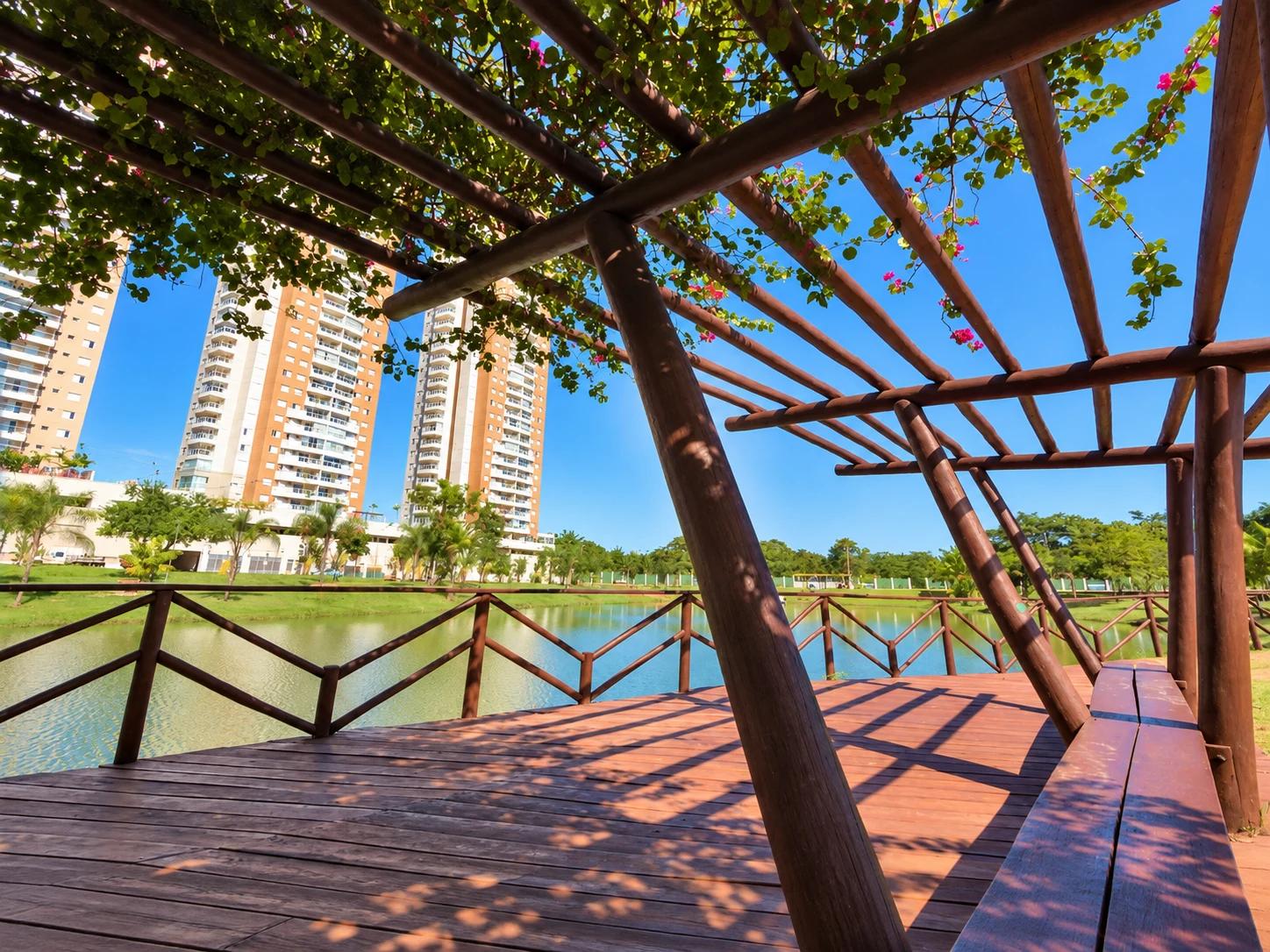 Vista do Jardim Atlantico, em Goiânia
