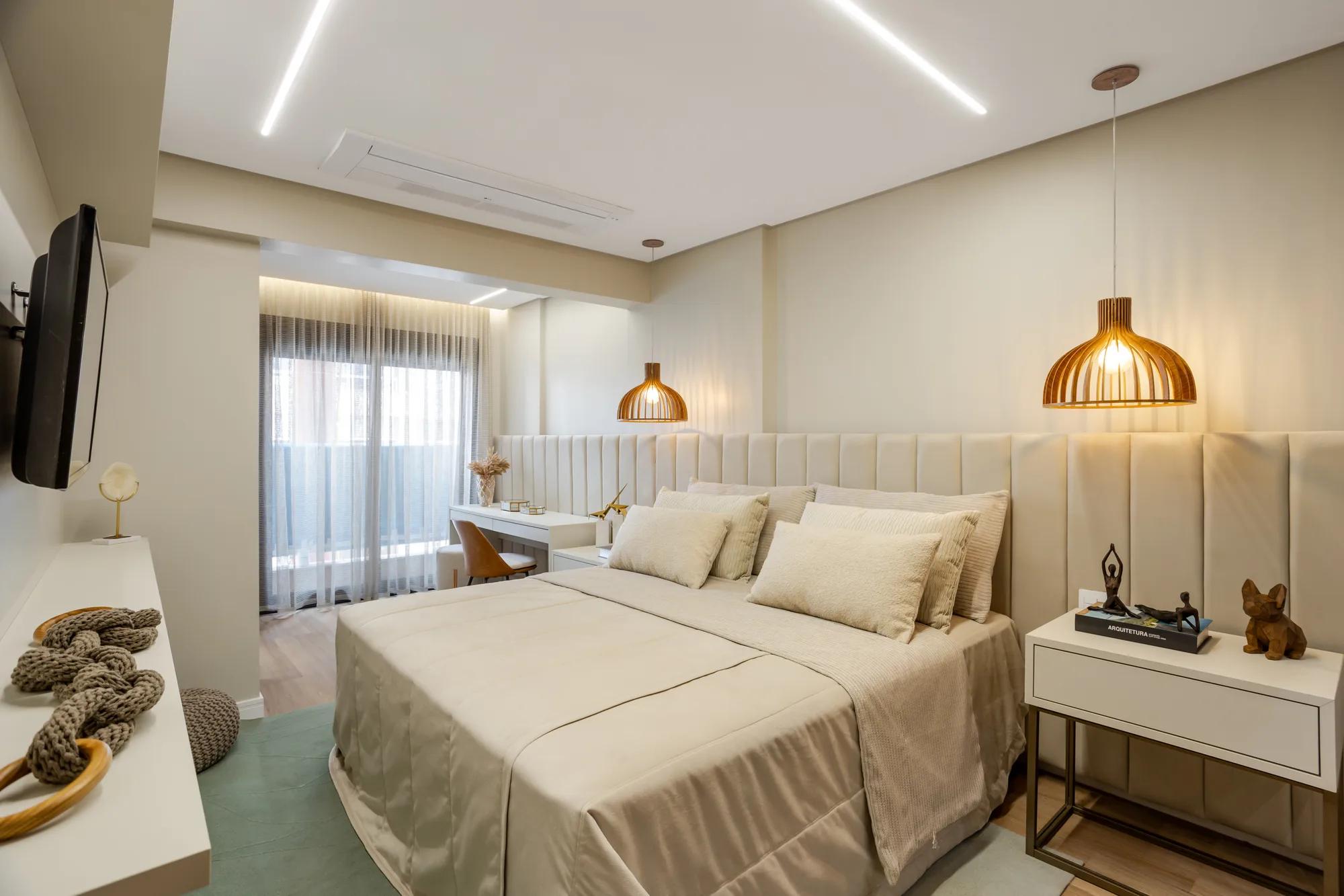 Ares Marista — decorado — Suíte master
