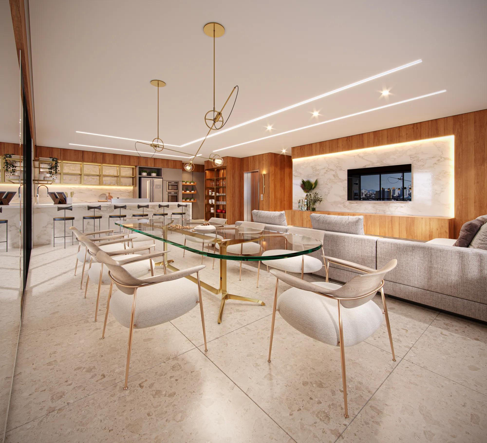 Atmos City Design — decorado — Sala de jantar
