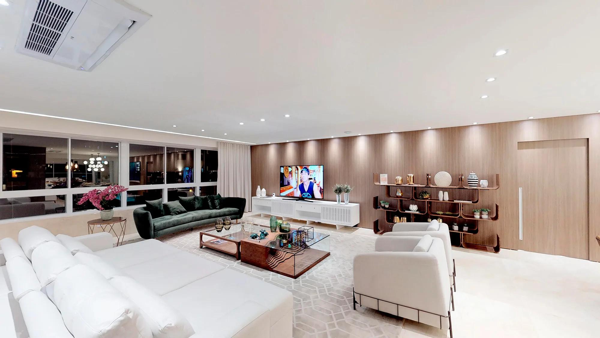 Chateau Provence — decorado — Sala de estar