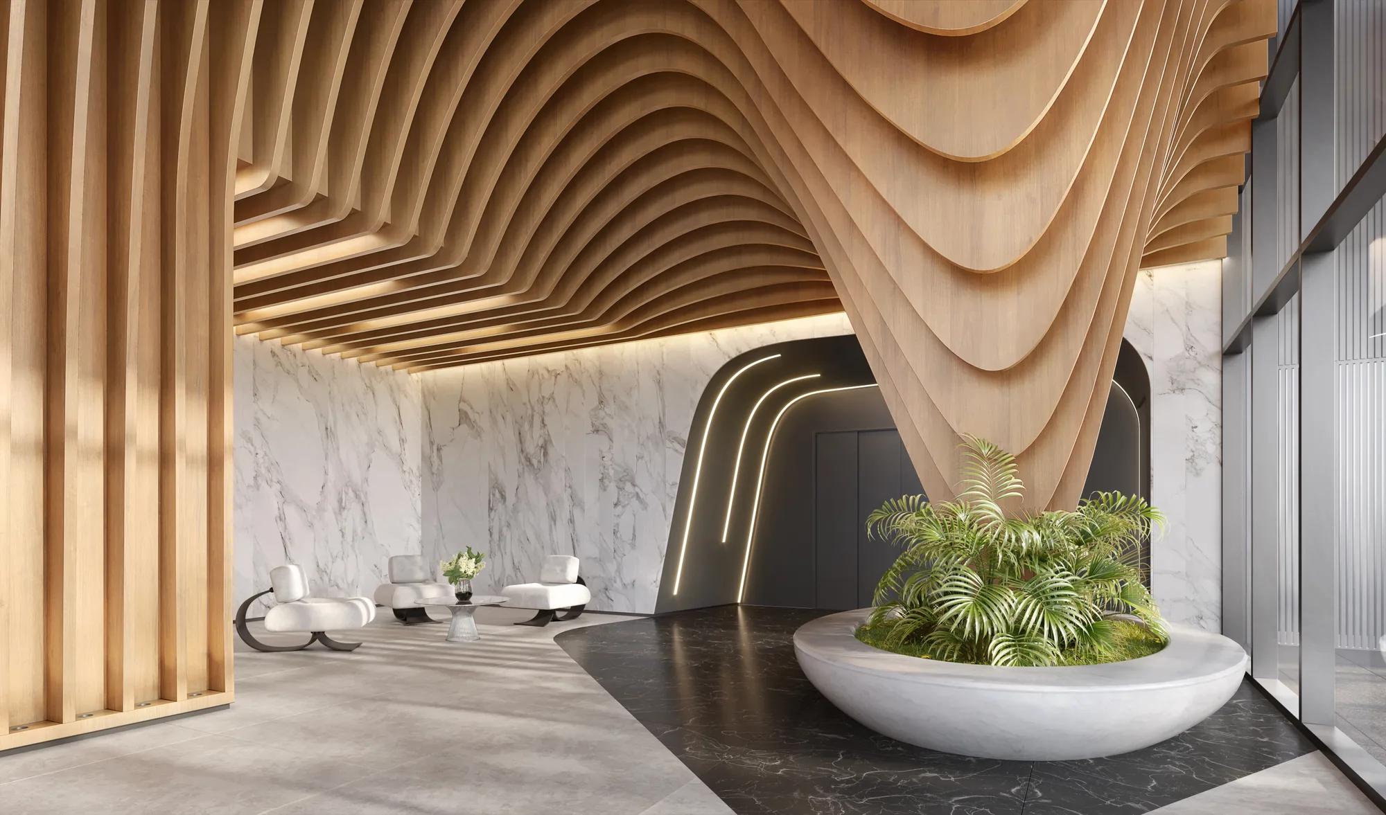 City 23 — área comum — Lobby