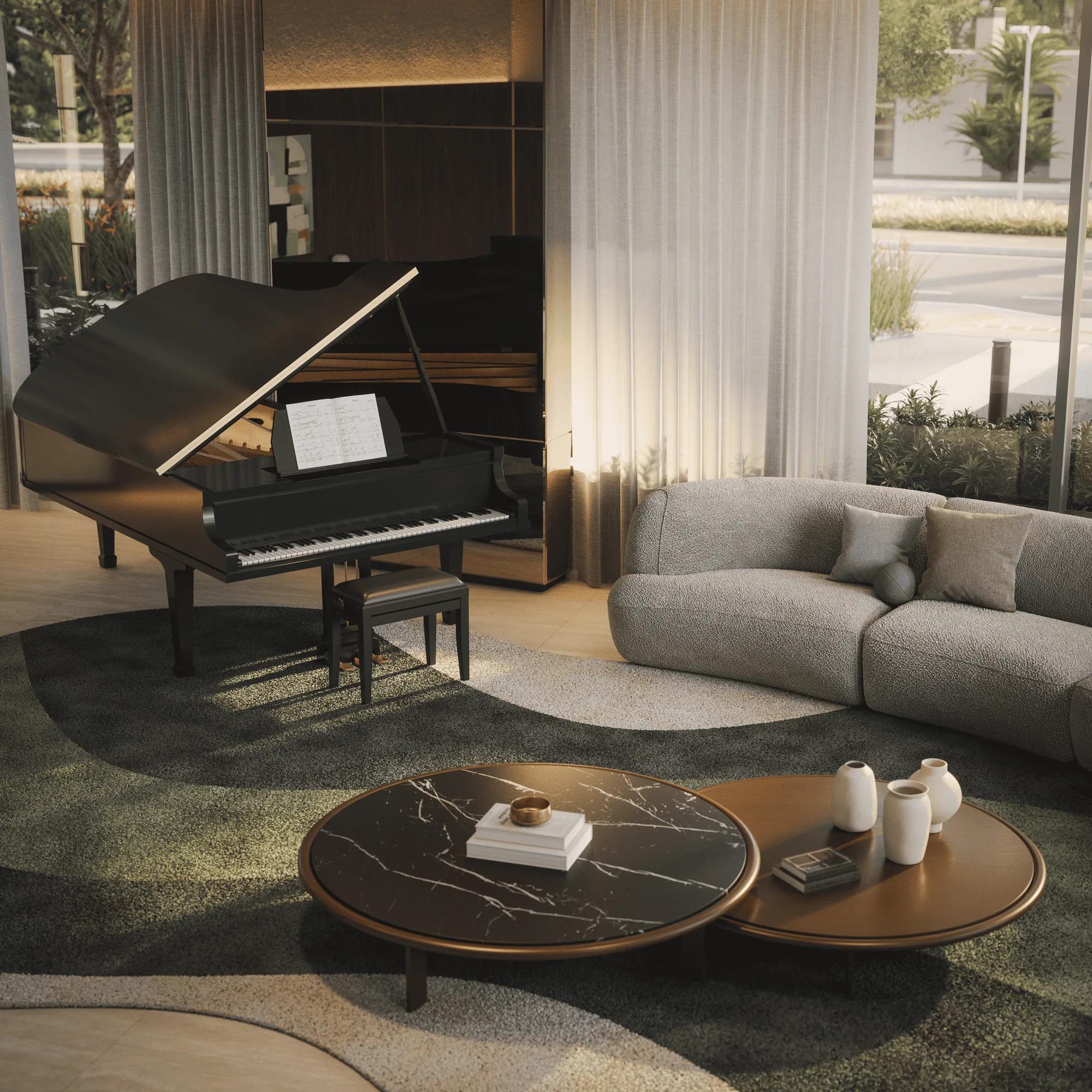City Altier — área comum — Lobby com lounge
