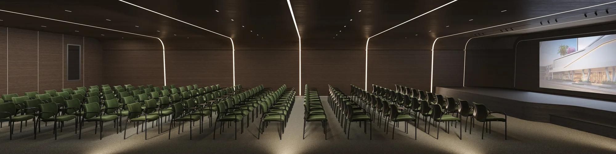 City Corporate — área comum — Auditório