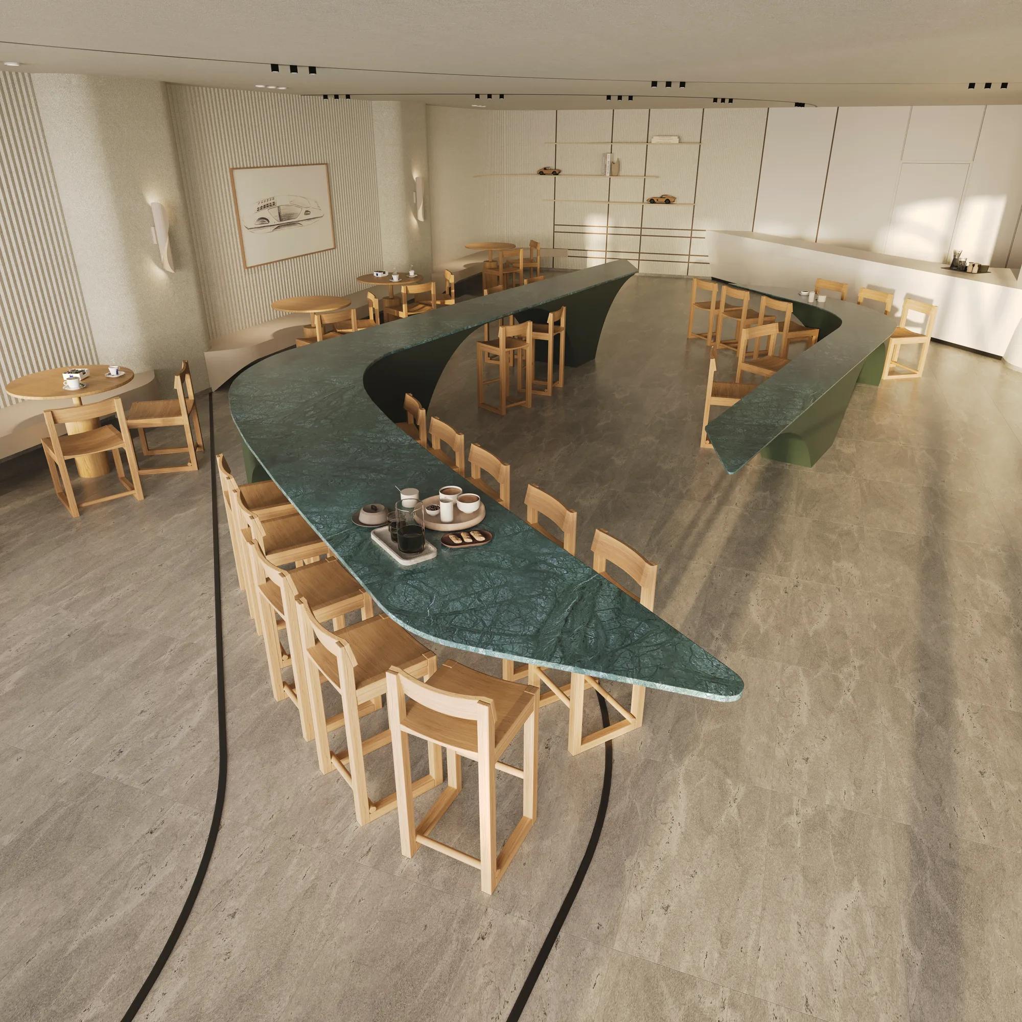 City Corporate — área comum — Café