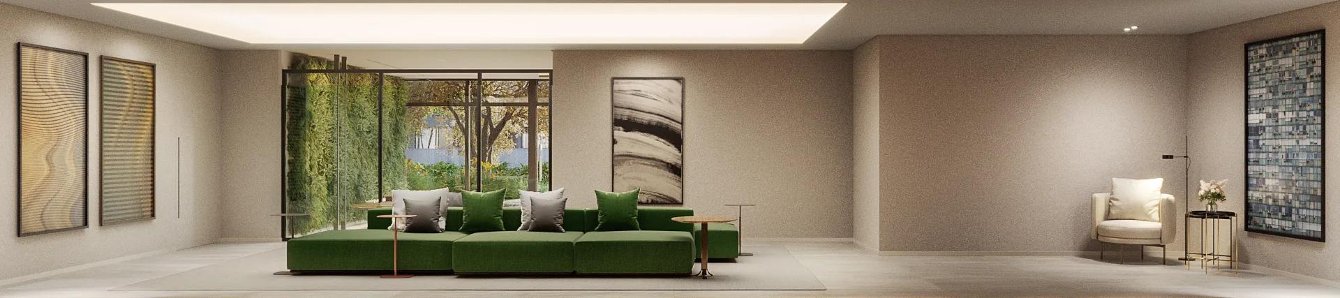 City Garten — área comum — Lobby