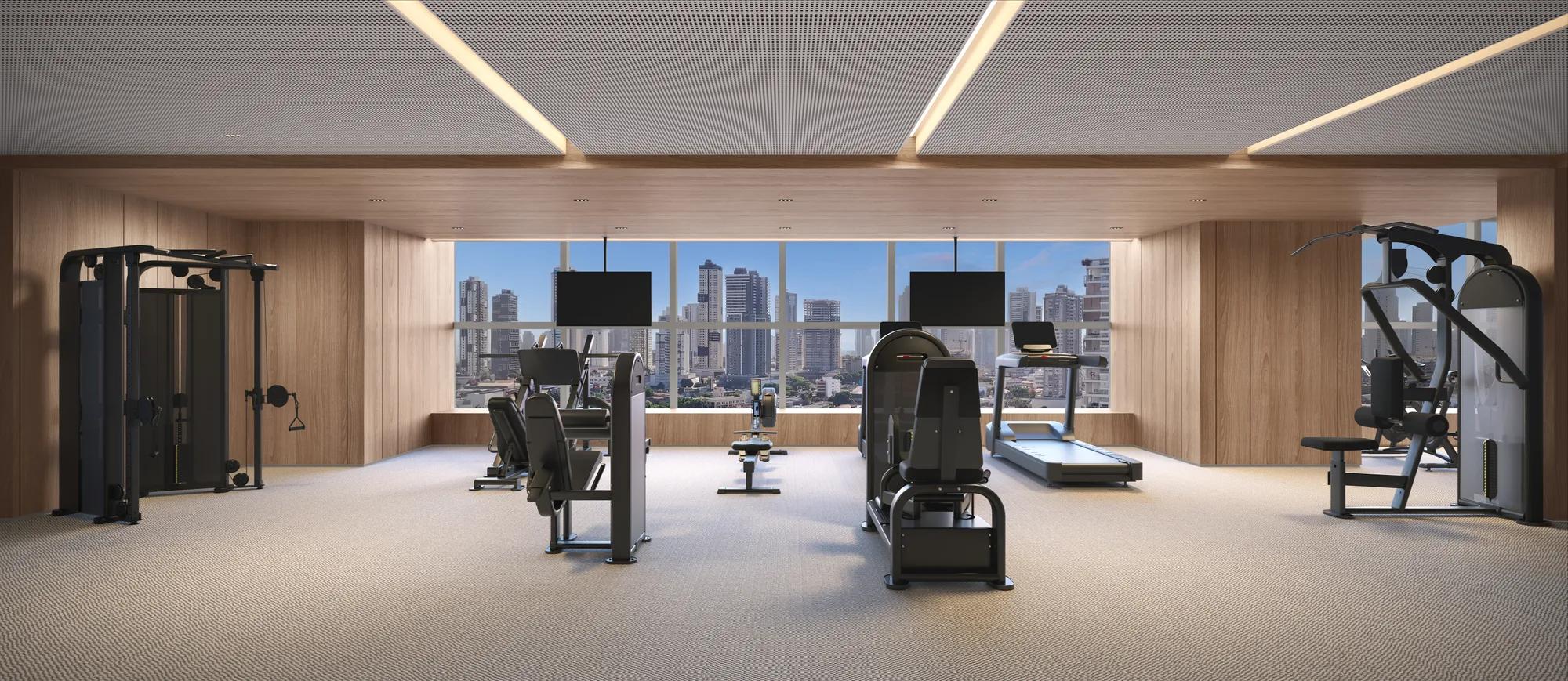City Park Royal — área comum — Sky fitness