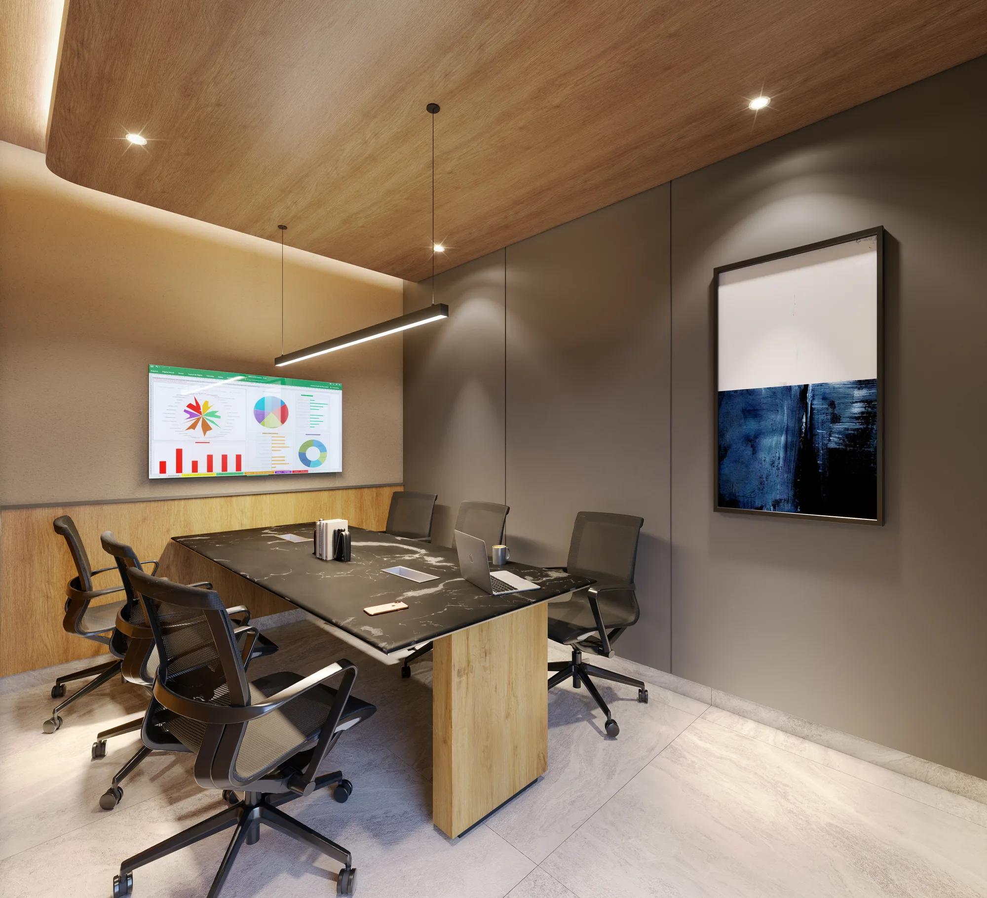 City Way — área comum — Coworking