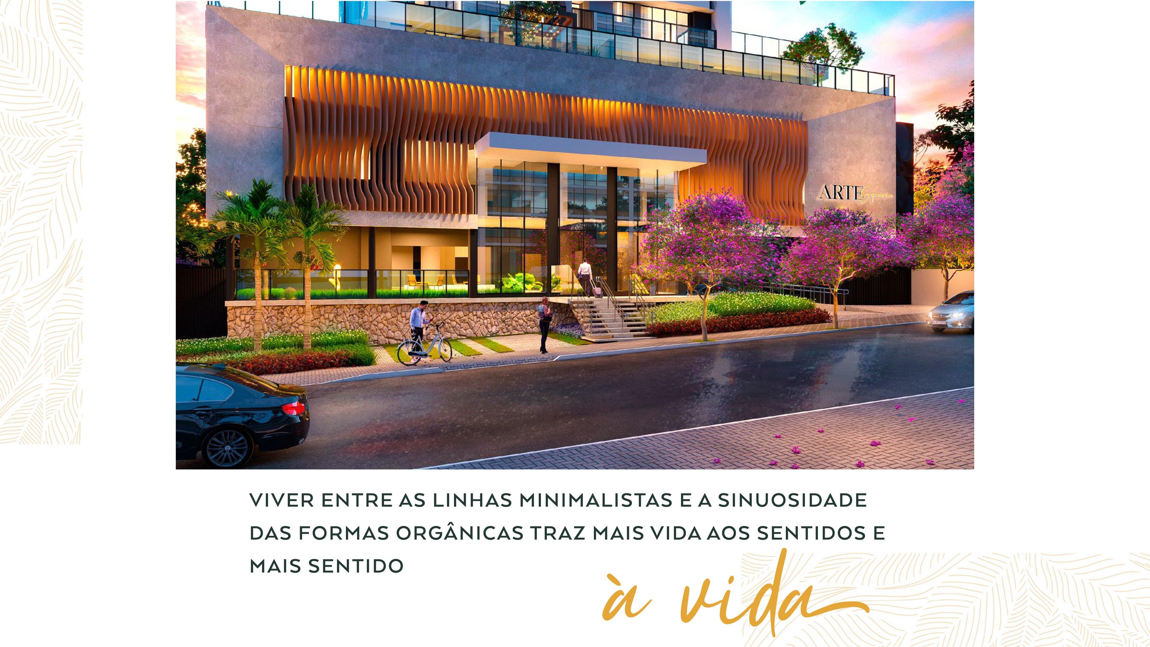 A chegada