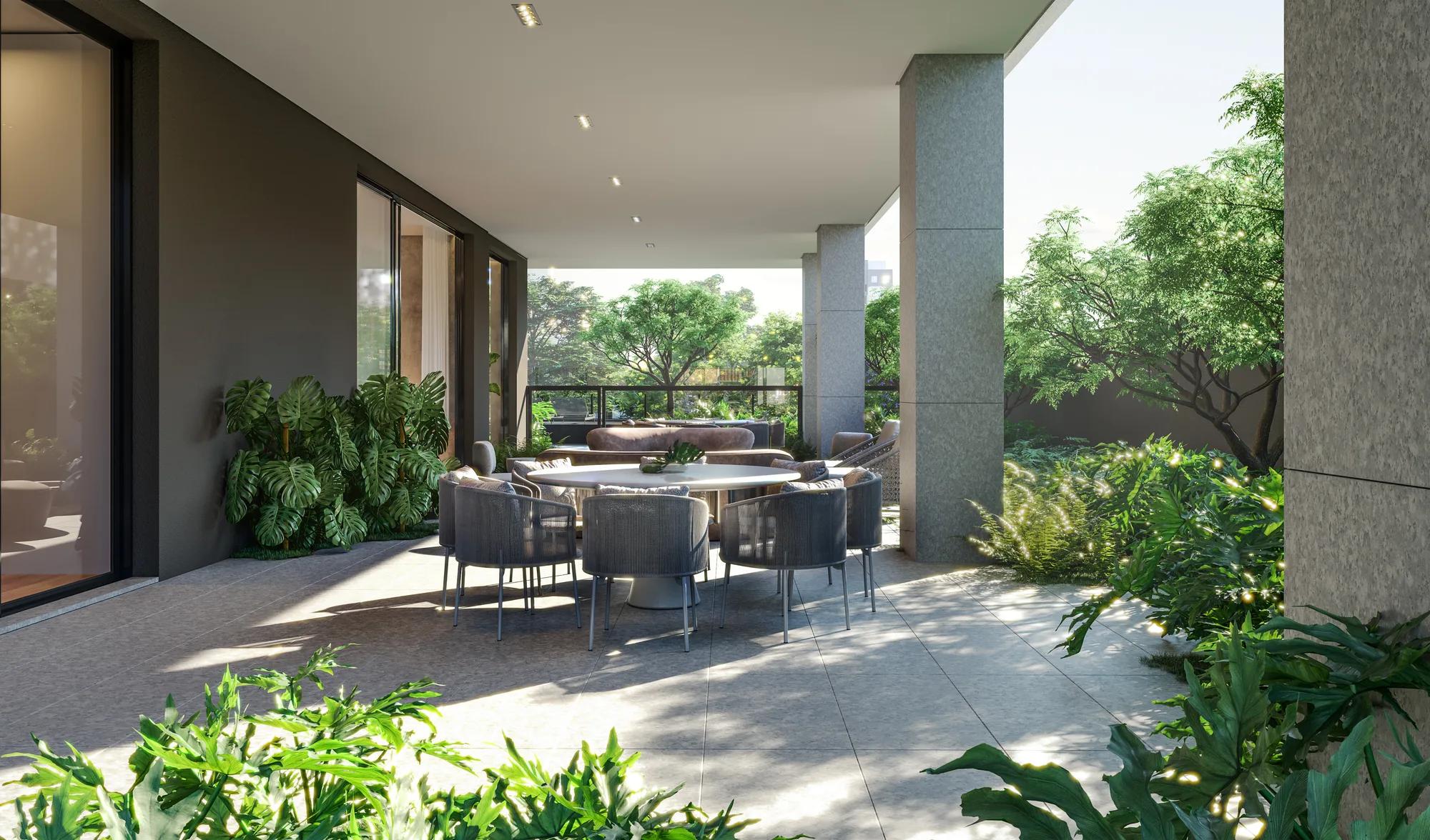 Legacy City Home — área comum — Espaço gourmet externo