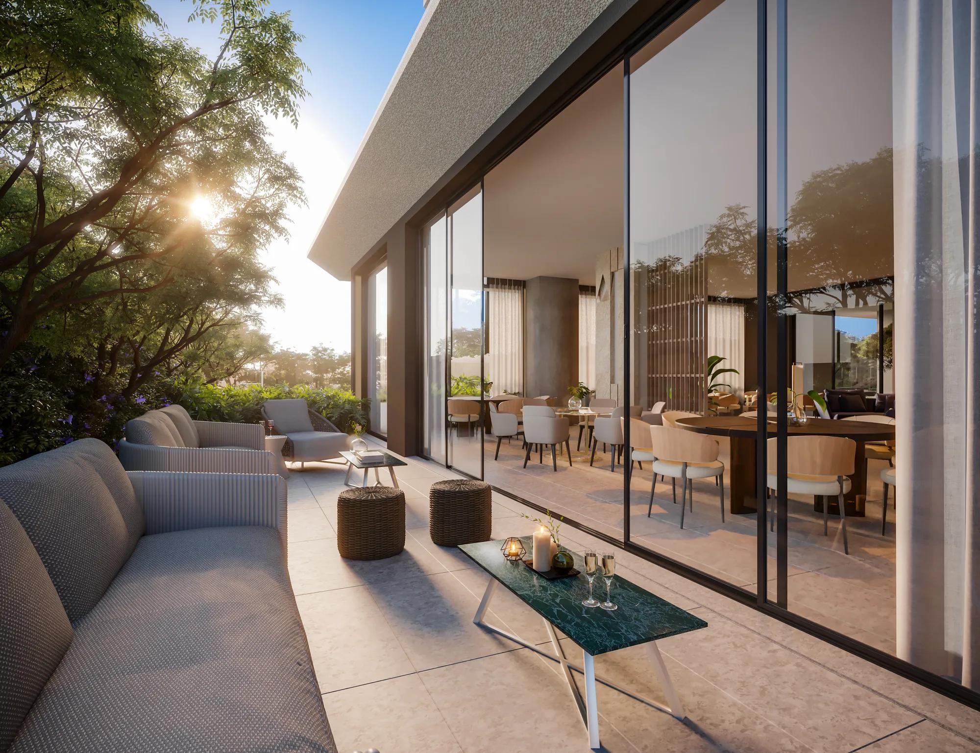 Legacy City Home — área comum — Varanda de festas