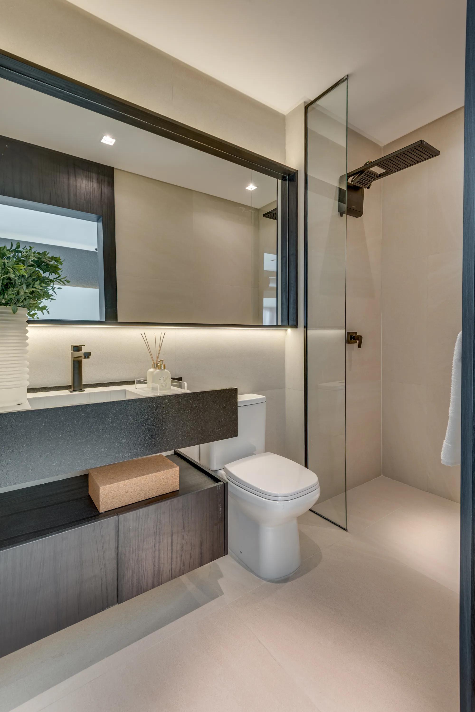 Obliq — decorado — Banheiro