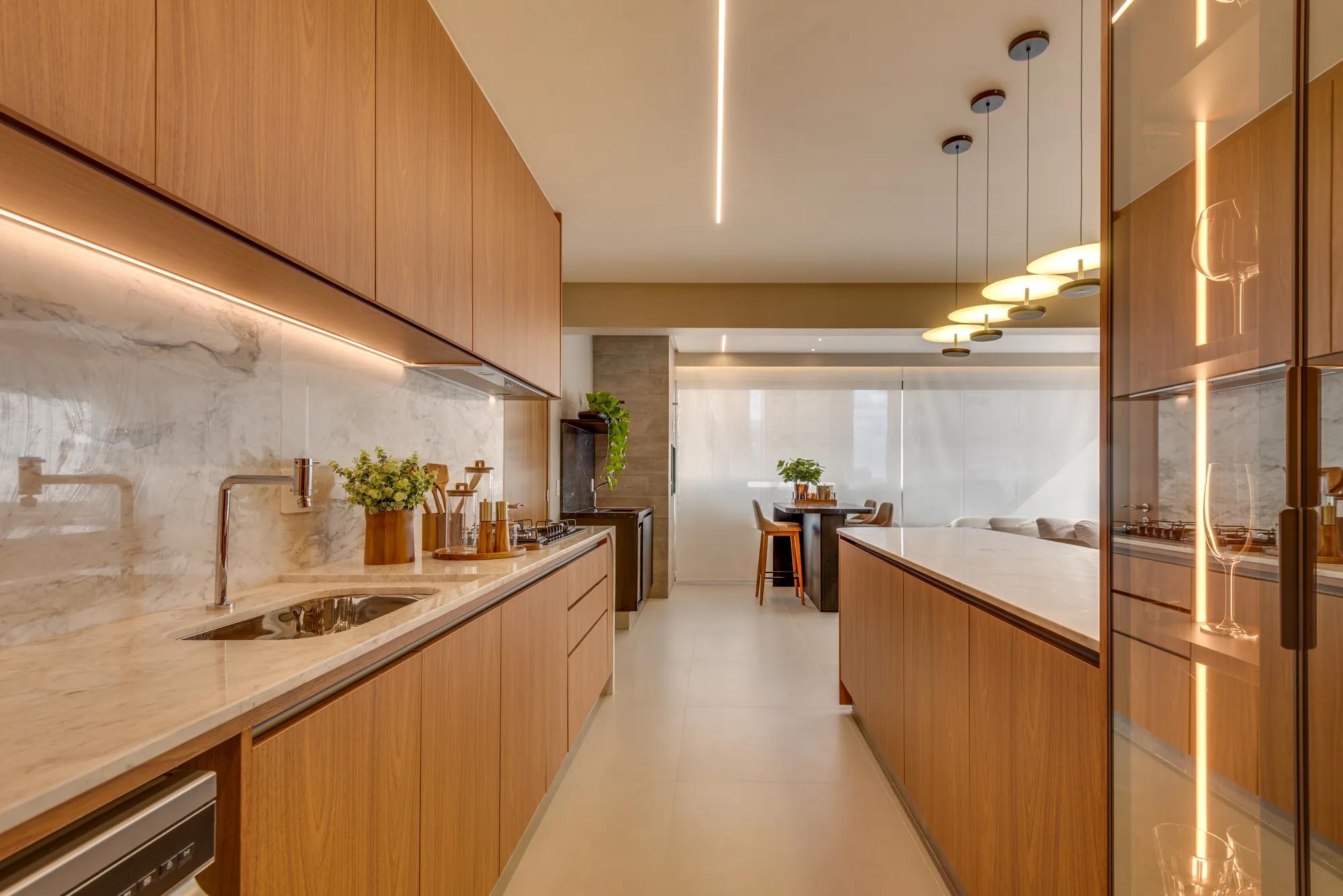 Reserva 27 — decorado — Cozinha com ilha